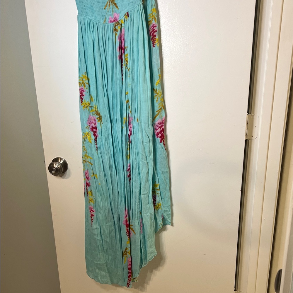 Free People Light Blue Floral Maxi Dress - Picture 5 of 11